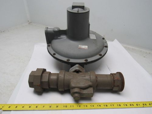 SCHLUMBERGER Gas Regulator Meter Valve Orif.3/4&#034;x7/8&#034; Blue Spring  2&#034;NPT I/O