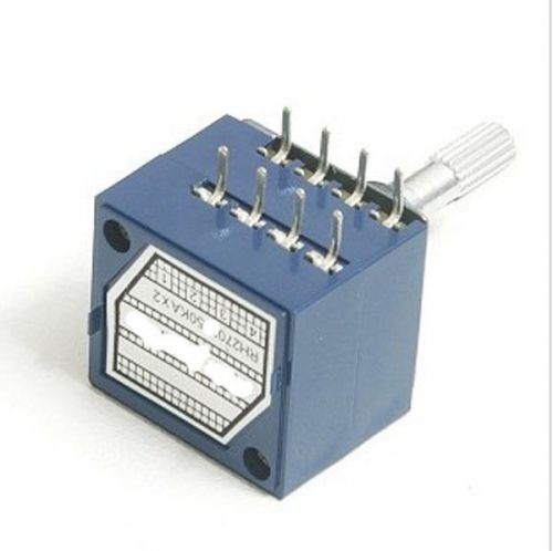1pc Potentiometer Log 250K ALPS Audio Amp Volume Control Pot Stereo W Loudness