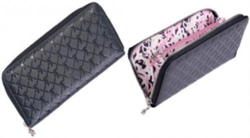 Browning bgt1204 buckmark women&#039;s black leather zip wallet for sale