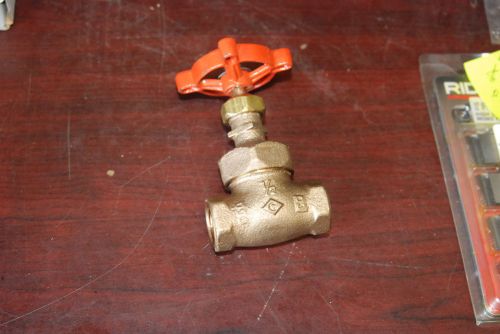 Stockham fig.b-74, 1/2&#034; bronze globe valve, class 300, 1000cwp,  new for sale