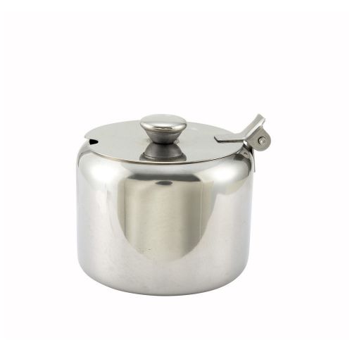 Winco T-710, 10-Ounce Sugar Bowl Can with Cover, Stainless Steel