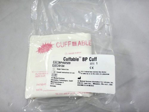 GE VSI Cuffable Small Adult BP Cuff, BP452520 (SINGLE CUFF)