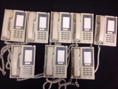 Vodavi Starplus 2701-08 Ivory Single Line Standard Network Phone Bulk Lot Of 7