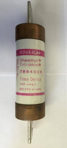 GOULD SHAWMUT TRI-ONIC TRS-400-R CURRENT LIMITING FUSE CLASS RK5