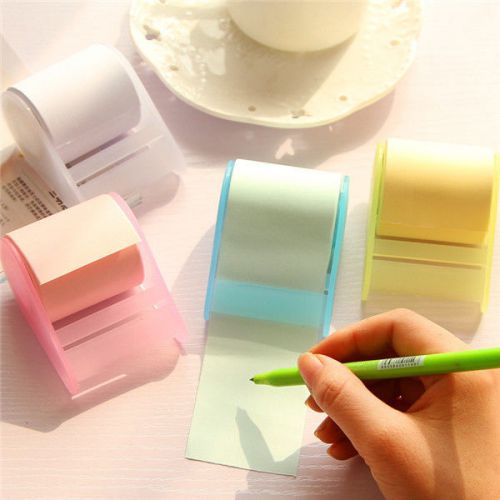 New AIHAO Adhesive Tape Form Coiled Sticky Notes Note Random