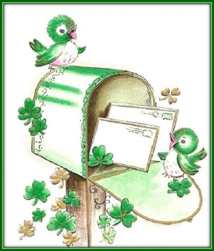 30 Custom Irish Mail Box Personalized Address Labels