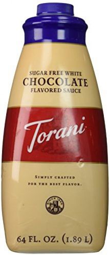 Torani Sugar Free White Chocolate Sauce, 64-Ounce