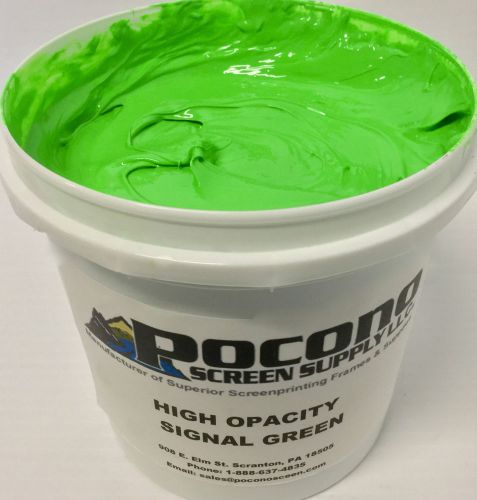 High Opacity Signal Green Ink (Gallon)