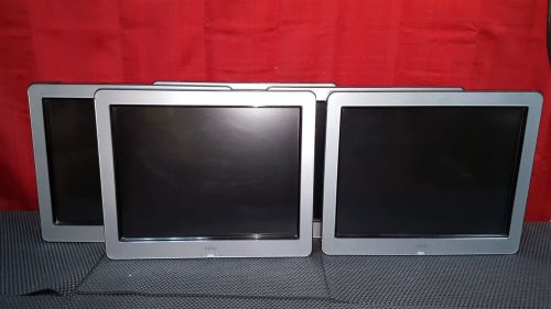 LOT OF 5 Fujitsu POS TouchScreen Model 3000LCD15 Black P/N: 11000746 B-Grade
