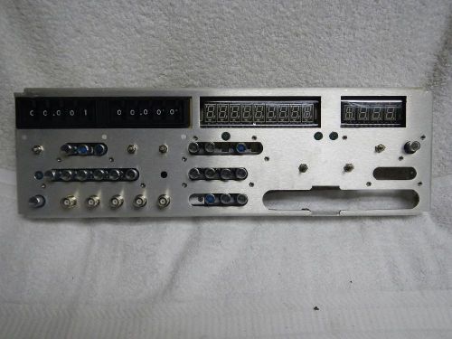 Gigatronics 900 Front Pannel (1026-1018) New Switch Panel