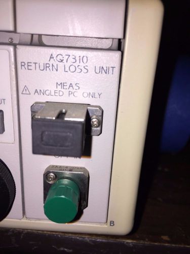 AQ7310-Optical Return Loss Plg-in module for AQ2140 mainframe ~ Agilent 81613A