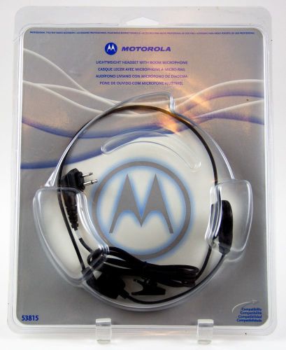 Motorola 53815 Black In-Ear Only Headsets NEW