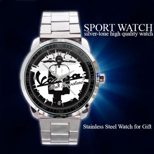Vespa Scooter Club Logo Sport Metal Watch