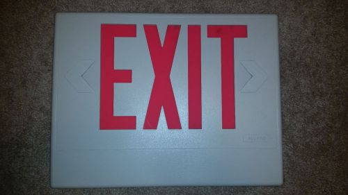 Cooper Lighting All Pro AP70R Emergency Light FIRE Exit Sign Fixture Cover LED