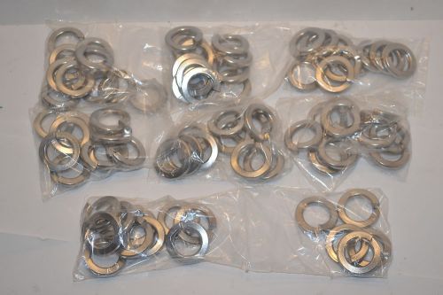 75 fastenal usa p/n 71077 3/4&#034; 18-8 stainless steel med split lock washers m941b for sale