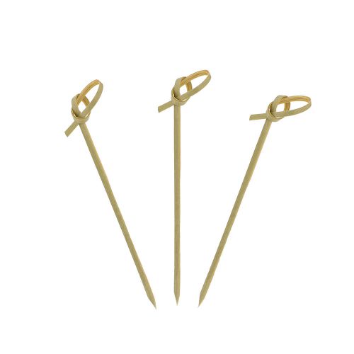 Royal 3.5&#034; Bamboo Knot Cocktail and Hors&#039; D&#039;oeuvre Pick, Case of 1000, R798