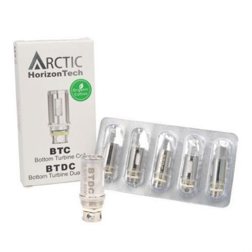 5 pack Horizon Arctic BTDC 0.5 Ohm 30-80W Replacement Coils