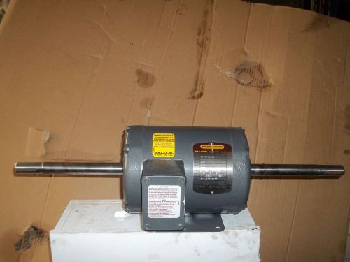 NEW DOUBLE SHAFTED BALDOR MOTOR 1.5 HP FO5061/3584  1725 RPM 145TZ FRAME 3 PHASE