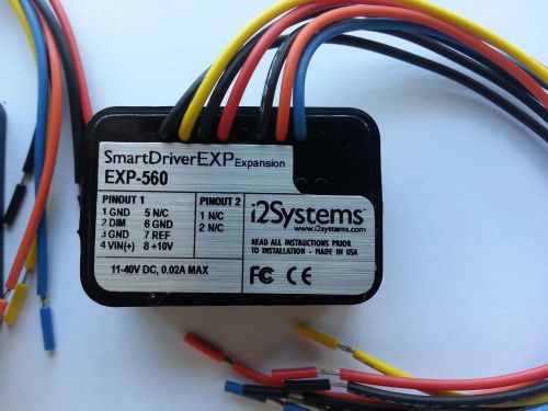 2 Smart Drivers EXP-560 Expansion / Dimmer Driver 11-40v DC, 0.02A Max