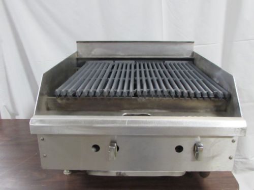 Commercial Gas 24&#034; Char Grill