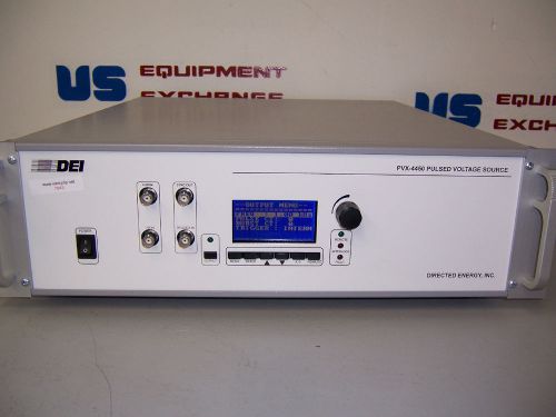 7843 DEI PVX-4440 PULSED VOLTAGE SOURCE POWER SUPPLY