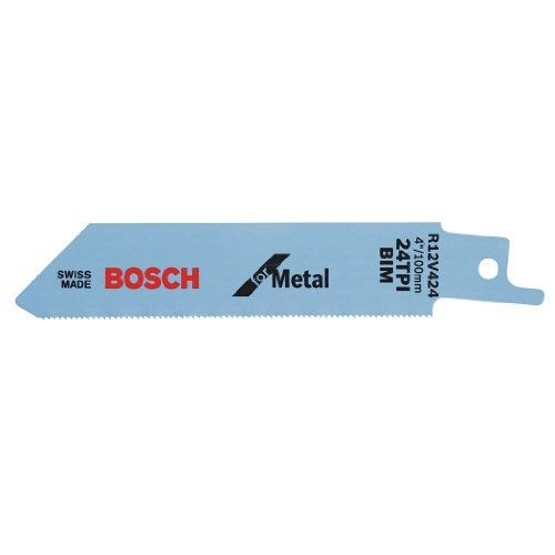 Bosch r12v424 4-inch 24tpi reciprocating saw blade, 5-pack for sale