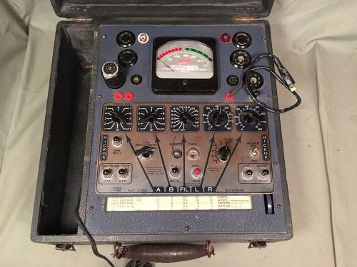 HICKOK 530 DYNAMIC MUTUAL CONDUCTANCE TUBE TESTER WORKS