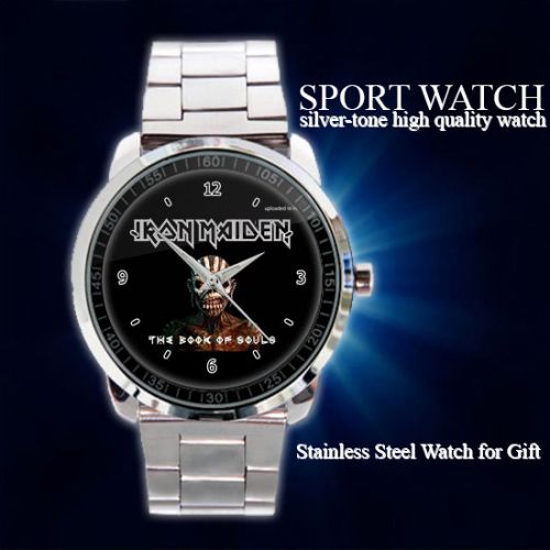 IRON MAIDEN Heavy Metal Band Sport Metal Watch