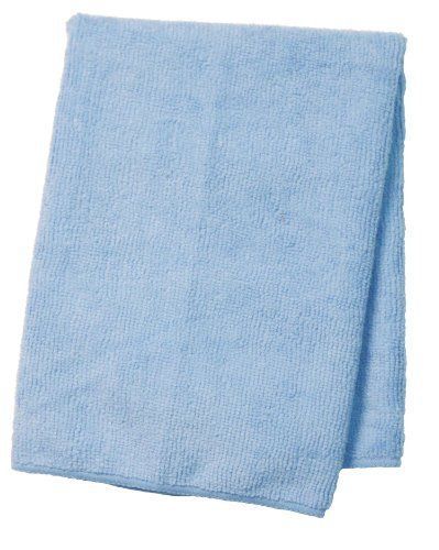 Wilen E811016, Supremo Microfiber Cloth, 16&#034; Length x 16&#034; Width, Blue, Bulk Pack