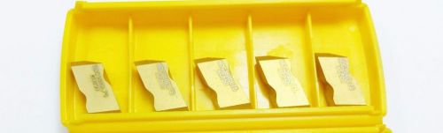 Kennametal ndc38rdl75 kc850 top notch grooving carbide inserts (5 qty) (q 777) for sale