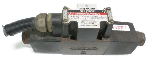 DAIKIN SOLENOID OPERATED VALVE JSW-G02-2NA-1