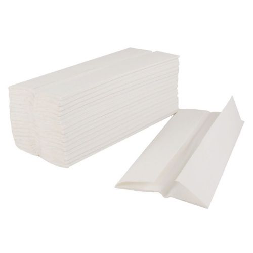 SafePro White C-Fold Paper Towels, 2400-Piece Case