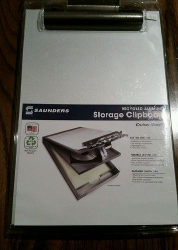 Saunders Cruiser Mate &#034;Letter Size/A4&#034; Storage Clipboard *NEW*
