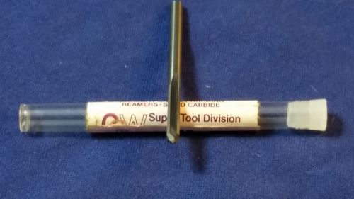 Super/morse #17 .1730&#034; solid carbide straight shank chucking reamer 4 flute 5673 for sale