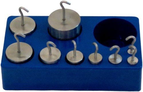 United scientific supplies united scientific, stainless steel hooked weight set, for sale