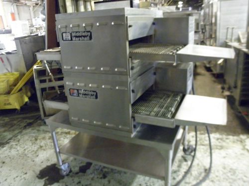Middleby marshall ps52oe 18&#034; double stack sandwich pizza electric conveyor oven for sale