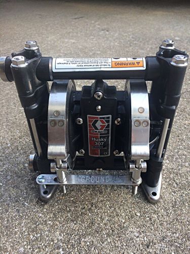 3/8&#034; graco husky 307 air-operated double diaphragm pump. &#034;used&#034; for sale