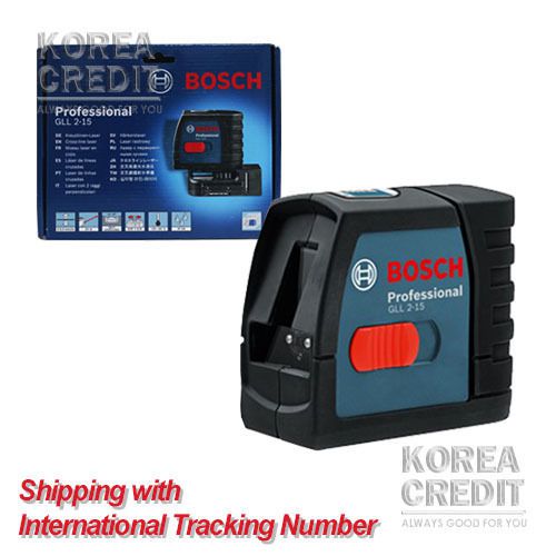 New genuine bosch professional gll 2-15  self level cross line laser for sale