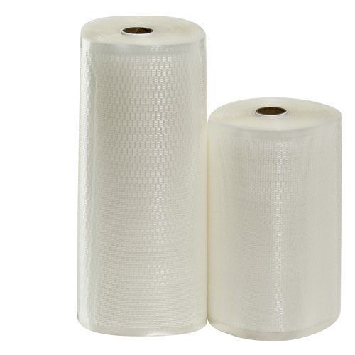 2 Weston Rolls! One 8&#034; X 50 and One 11&#034; X 50 Roll Vacuum Sealer Bags