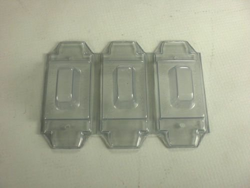 3 Gang Toggle Switch Covers DCP-3T (90 ct)