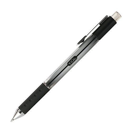 NEW TUL Retractable Gel Pens 0.7 mm Medium Point Black 12 pk FREE SHIPPING