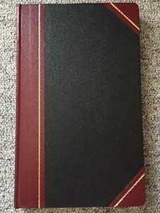 Boorum &amp; Pease 9-300J Record / Account Book, Journal Rule, Black / Red, 300Pages