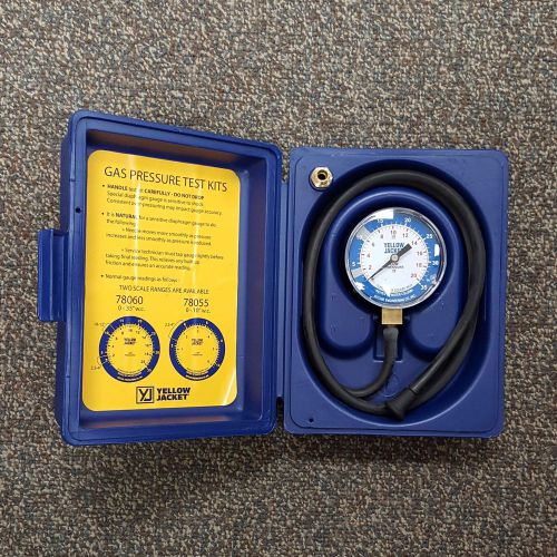 Gas pressure test kit 0-35&#034; #78060 ritchie yellow jacket - factory repair for sale