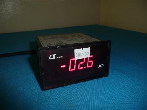 Lutron dr99dcv digital panel meter for sale