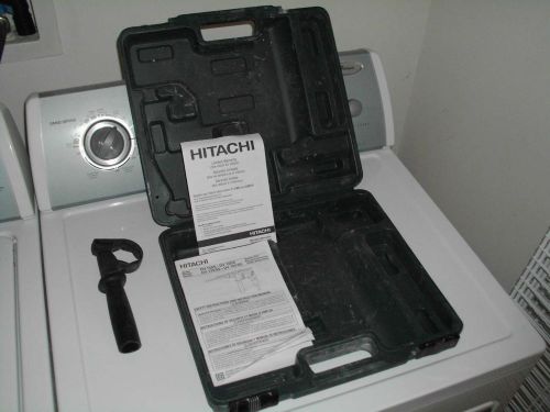 HITACHI DV-13VS HAMMER DRILL BOX ONLY WITH INSTRUCTIONS and handle