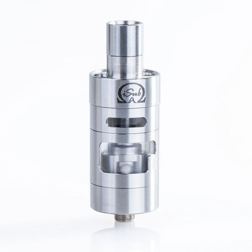 Isub apex tank  sub ohm top fill silver authentic new free ship us for sale