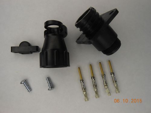 5 TE Connectivity / AMP 206061-1 CPC Receptacle Kit w/ Cable Clamp and Gold Pins