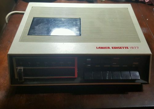 Lanier Edisette 1977- Vintage Tape Recorder *SHIPS FREE NEXT DAY*