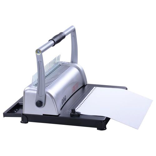 21-Comb Hole 450 Sheets Punch Paper Binder Binding Machine 426