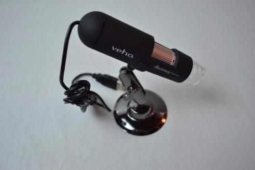 Veho VMS-004 Discovery Deluxe USB Microscope with x400 Magnification &amp; Stand